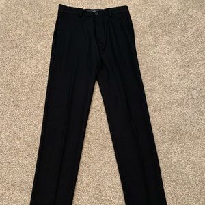 Haggar Mens/Juniors Black Dress Pant